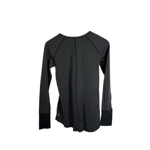 Lululemon Women’s Open Your Heart Reversible Long Sleeve Black/Grey 6 - Picture 4 of 8